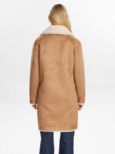 Numph Nuelliot Reversible Coat - Cognac